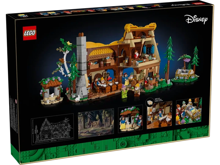 Конструктор LEGO Disney: Хатинка Білосніжки і семи гномів 2228 елементів (43242) - зображення 14