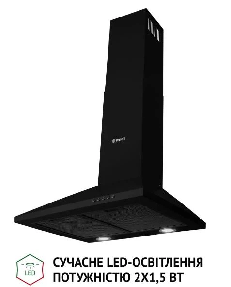 Витяжка Perfelli K 5210 BL 700 LED - Фото 3 Витяжка Perfelli K 5210 BL 700 LED - изображение 3