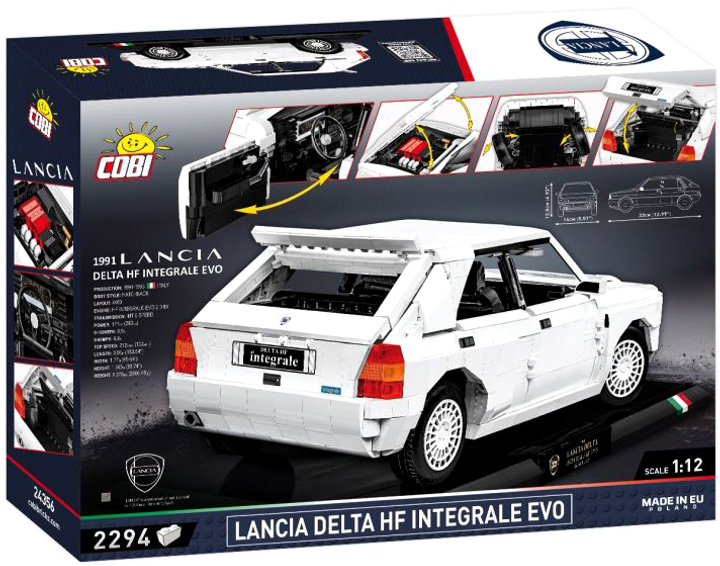 Конструктор Cobi Executive Edition Lancia Delta HF Integrale EVO 2294 деталі (5902251243562) - зображення 2