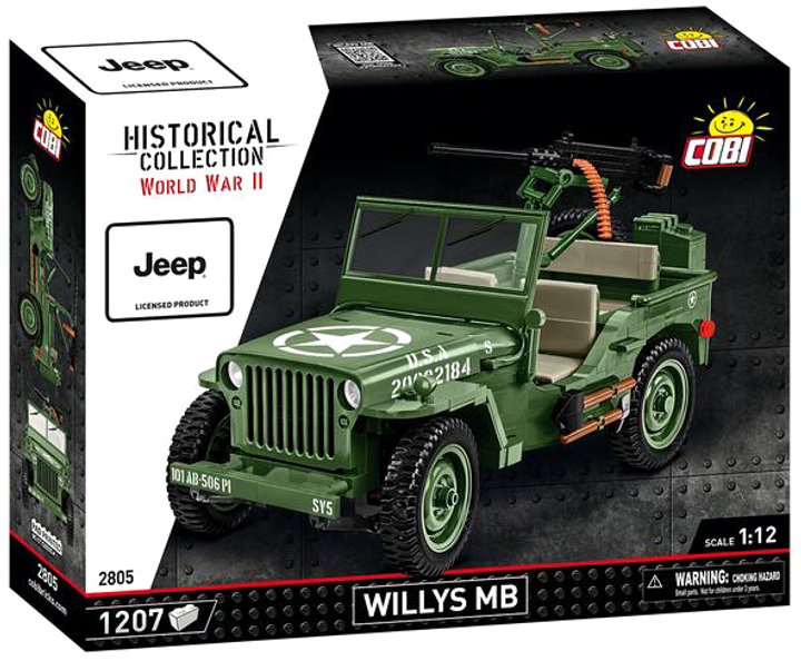 Конструктор Cobi Historical Collection Willys MB 1207 деталей (5902251028053) - зображення 1