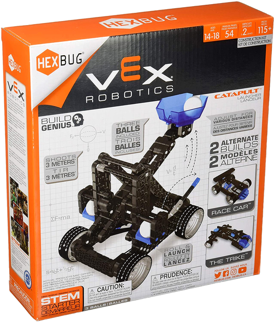 Klocki konstrukcyjne HexBug VEX Katapulta 100+ elementów (0807648042115) - obraz 1