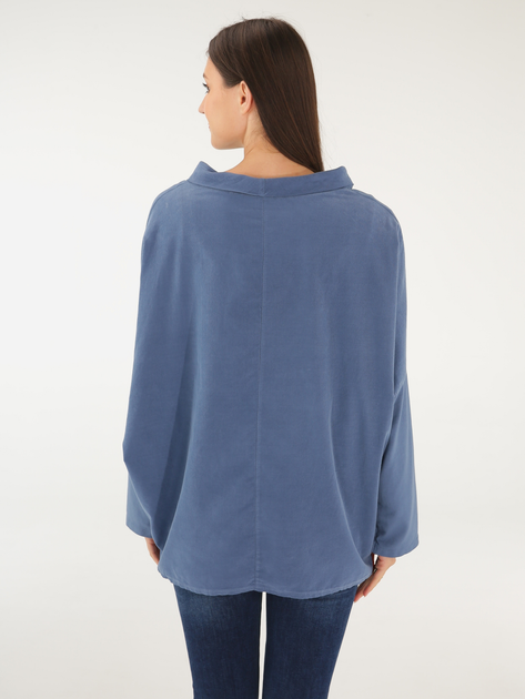 Bluza damska bez kaptura oversize Unisono 170-1110-1 M Niebieska (5906140656099) - obraz 2