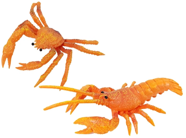 Набір фігурок LEAN Toys Морські тварини з рухомими частинами 10 шт (5905214970727) - зображення 6