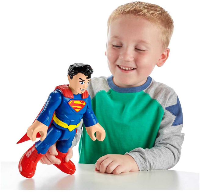 Figurka Fisher Price Imaginext DC Super Friends Superman XL 25 cm (0887961895179) - obraz 2