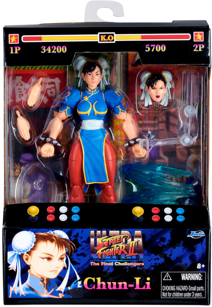 Figurka Jada Street Fighter II Chun-Li 15 cm (4006333084515) - obraz 1