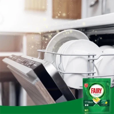 Таблетки для посудомийних машин Fairy Original All in One Lemon 29 шт. (8700216237314) - зображення 6