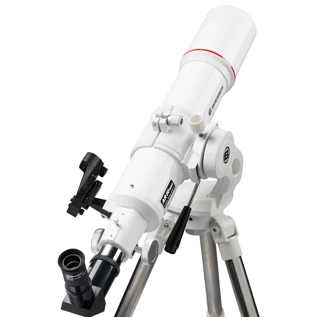 Телескоп Bresser Nano AR-80/640 AZ із сонячним фільтром та адаптером для смартфона (4580640) - Фото 2 Телескоп Bresser Nano AR-80/640 AZ із сонячним фільтром та адаптером для смартфона (4580640) - зображення 2