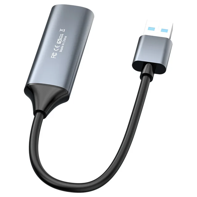 HDMI в USB зовнішня відеокарта відеозахоплення для ноутбука ПК