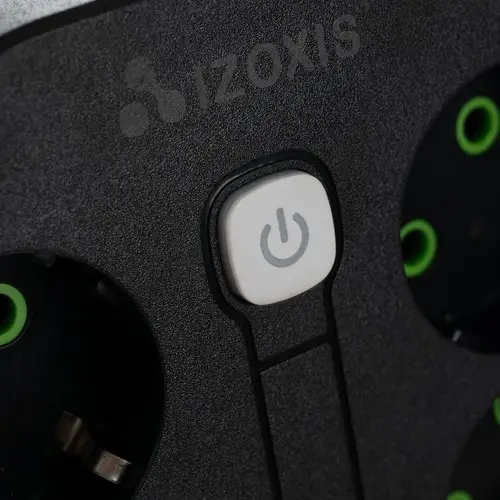 Розетка сетевая переноска удлинитель на 8 розеток 3 входа USB Type-C с подсветкой выключателя 21,5х4х13 см (478101-Prob) - изображение 6