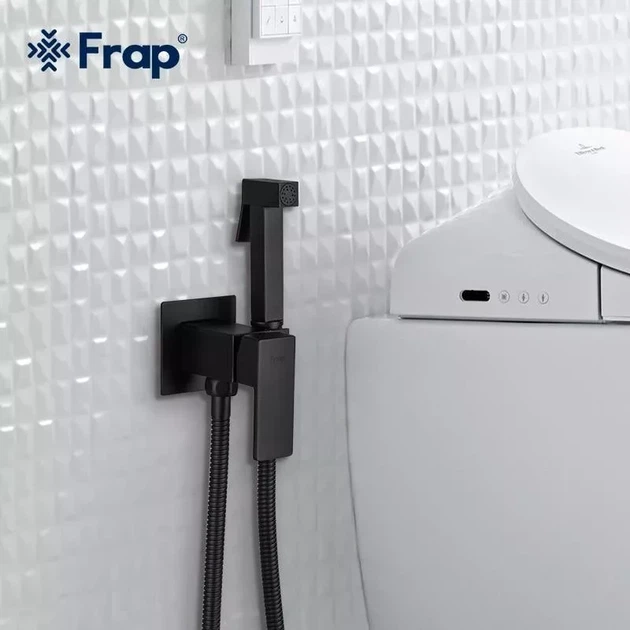 Гігієнічний душ Frap F7506-6, чорний - Фото 2 Гігієнічний душ Frap F7506-6, чорний - изображение 2