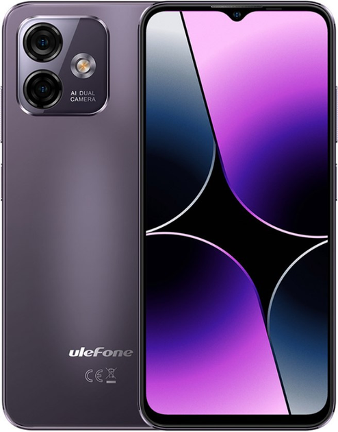 Smartfon Ulefone Note 16 Pro 8/512GB Midnight Violet (6937748735342) - obraz 1