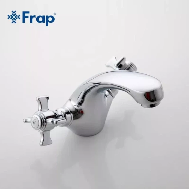 Смеситель для умывальника Frap F1024 хром - изображение 4