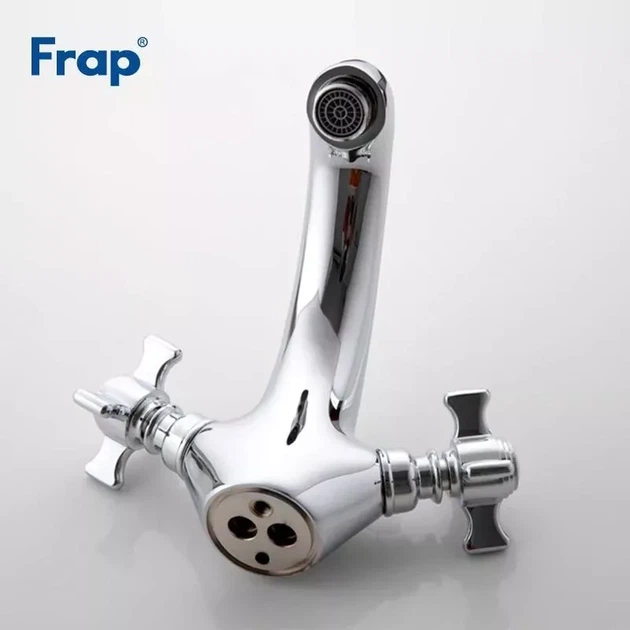 Смеситель для умывальника Frap F1024 хром - изображение 5