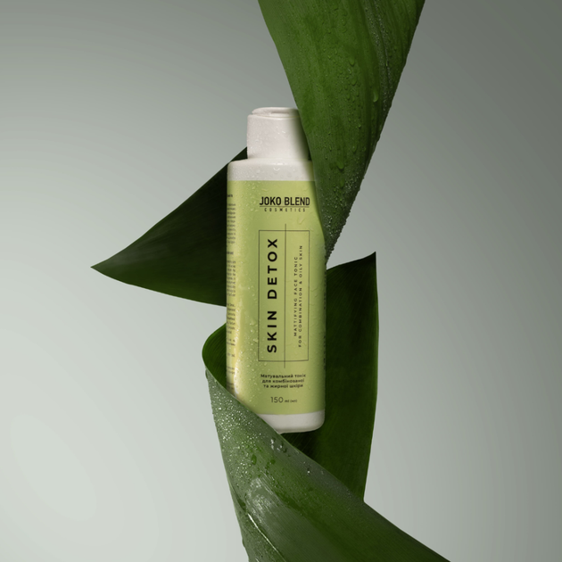 Матувальний тонік для комбінованої та жирної шкіри Skin Detox Joko Blend 150 мл 4823109408531 - Фото 4 Матувальний тонік для комбінованої та жирної шкіри Skin Detox Joko Blend 150 мл 4823109408531 - зображення 4