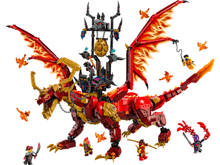 Конструктор LEGO Ninjago: Дракон-джерело руху 1716 елементів (71822) - зображення 2