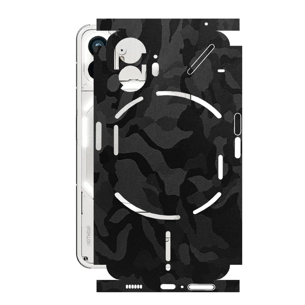 Захисна плівка StatusSKIN для Nothing Phone (2) Корпус Вініл Камуфляж чорний - Фото 1 Захисна плівка StatusSKIN для Nothing Phone (2) Корпус Вініл Камуфляж чорний - изображение 1