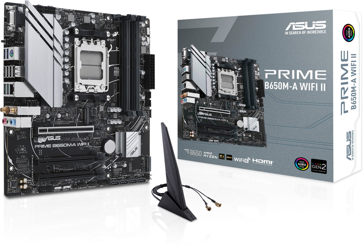 Материнская плата Asus PRIME B650M-A WIFI II (sAM5, AMD B650, PCI-Ex16) - изображение 5
