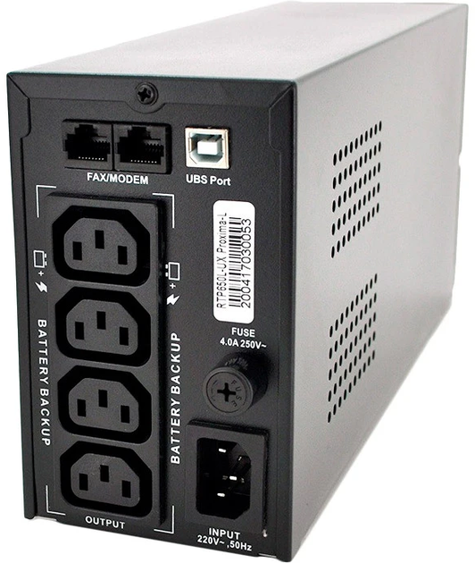 ИБП Ritar RTP650L-UX-IEC 390 Вт Proxima-L (RTP650L-UX-IEC) - изображение 2