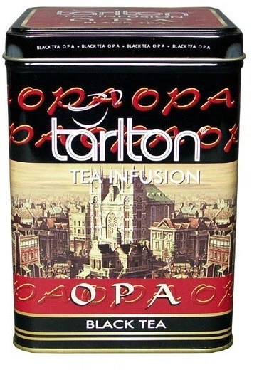 Великолистовий чорний чай Tarlton OPA цейлонський 250 грамів у бляшанці - Фото 5 Великолистовий чорний чай Tarlton OPA цейлонський 250 грамів у бляшанці - зображення 5