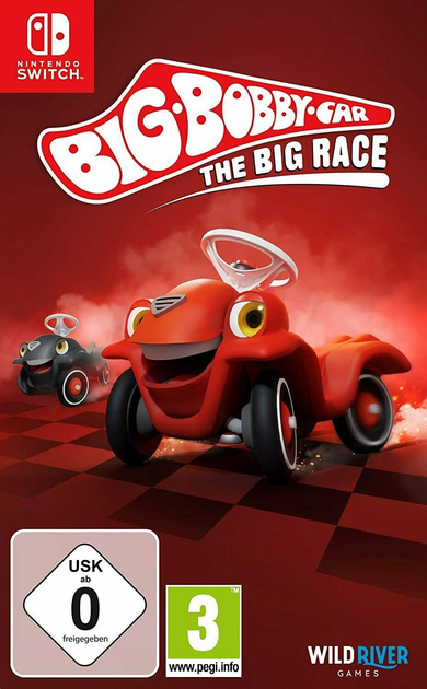 Гра Nintendo Switch Big Bobby Car: The Big Race (Картридж) (4251809523016) - зображення 1