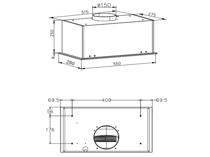 Вытяжка кухонная Hansa - OMP6553WGH - изображение 5