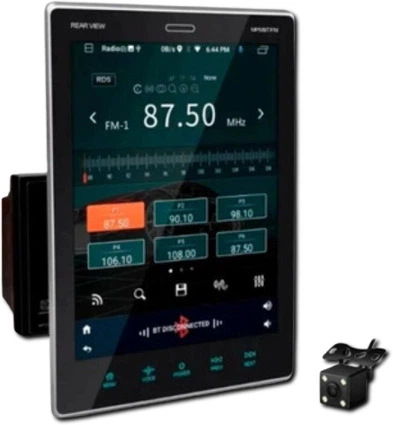 Автомагнітола 2 DIN з вертикальним екраном 9.5 XPRO PI-908 Android 2/16Gb USB AUX BT (42115-PI-908_5064) - Фото 2 Автомагнітола 2 DIN з вертикальним екраном 9.5 XPRO PI-908 Android 2/16Gb USB AUX BT (42115-PI-908_5064) - изображение 2