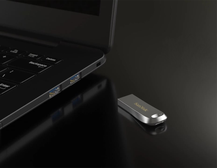 USB флеш-накопичувач SanDisk Ultra Luxe 32GB USB-A 3.1 Silver (SDCZ74-032G-G46) [114232] - зображення 6