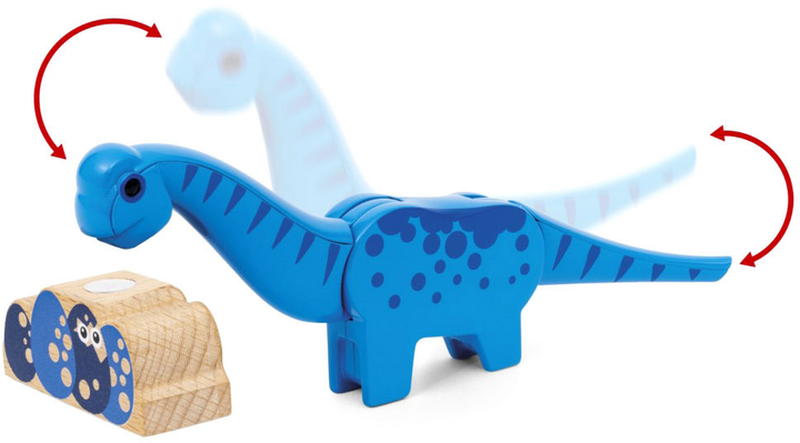 Zestaw do zabawy Ravensburger Brio Dinosaur Pociąg z automatycznym ruchem (7312350360967) - obraz 6