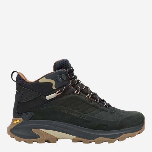 Мужские ботинки для треккинга с мембраной Merrell Moab Speed 2 Ltr Mid Wp J037777 45 (11US/10.5UK) 29 см Черные (195020346884) 