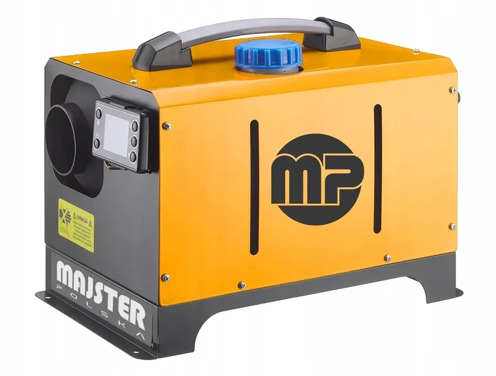 Автономний дизельний обігрівач MAJSTER POLSKA MP-0461 9 кВт 12V-24V-220V для автомобіля та приміщень з пультом ДУ Вебасто з пластиковим виводом дифузором - зображення 2