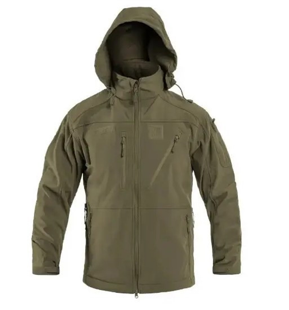 Куртка Софтшел Mil-Tec JACKET SCU OLIVE 10864012 - M - зображення 1