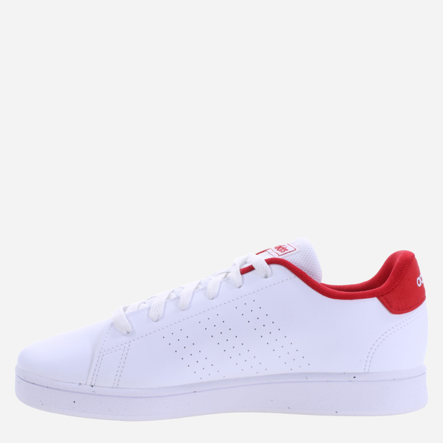 Tenisówki chłopięce adidas Advantage K H06179 36.5 Biały/Czerwony (4066748223084) - obraz 2