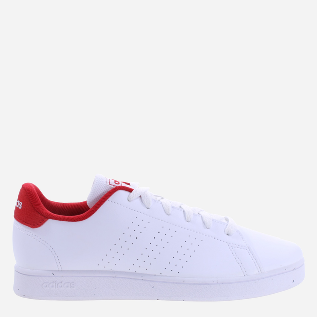 Tenisówki chłopięce adidas Advantage K H06179 40 Biały/Czerwony (4066748223145) - obraz 1