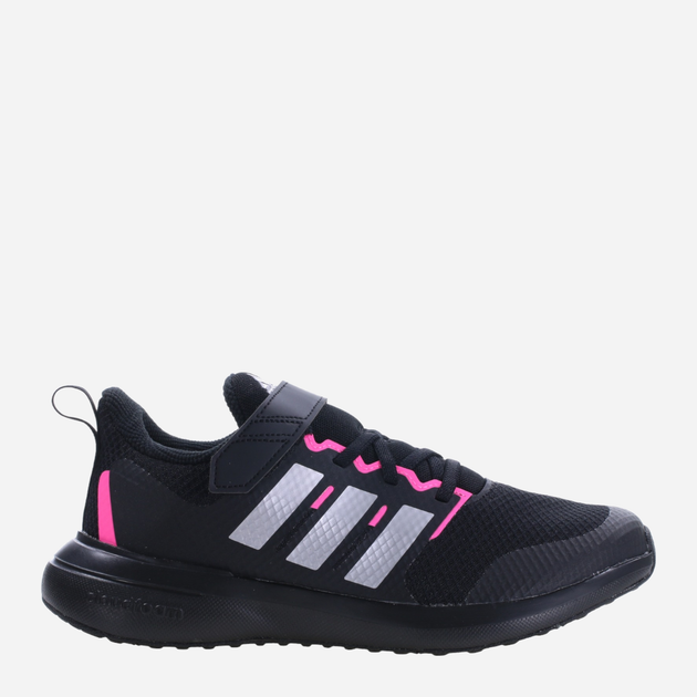 Buty sportowe młodzieżowe dla dziewczynki adidas FortaRun 2.0 EL K IG0418 38.5 Czarny/Różowy (4066755007028) - obraz 1