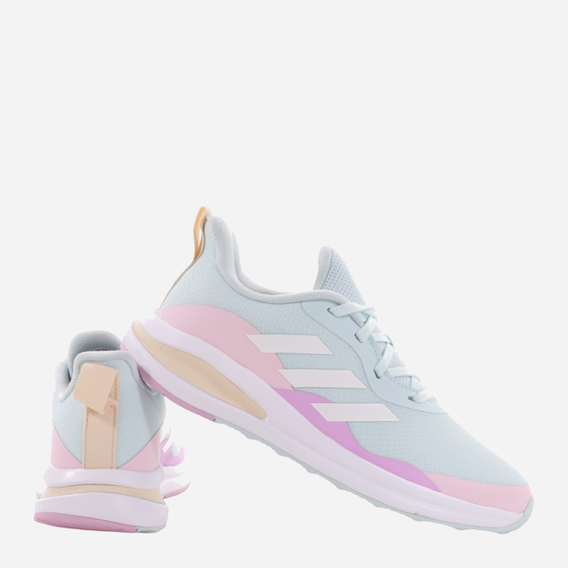 Buty sportowe młodzieżowe dla dziewczynki adidas FortaRun K GZ4419 37.5 Wielobarwne (4065426892727) - obraz 2