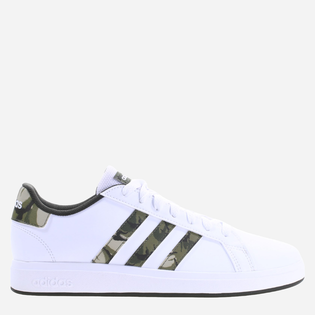 Tenisówki chłopięce adidas Grand Court 2.0 K IF3669 36 Biały/Zielony (4066766543638) - obraz 1