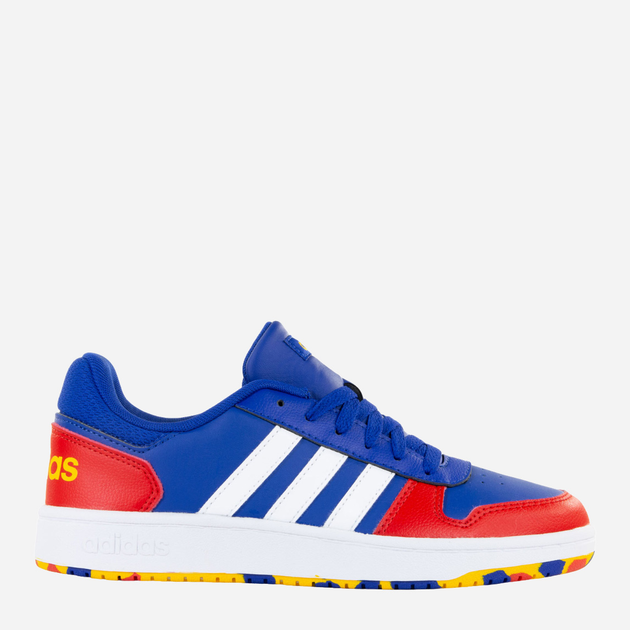 Tenisówki chłopięce adidas Hoops 2.0 K FY7016 38.5 Niebieskie (4064039542128) - obraz 1