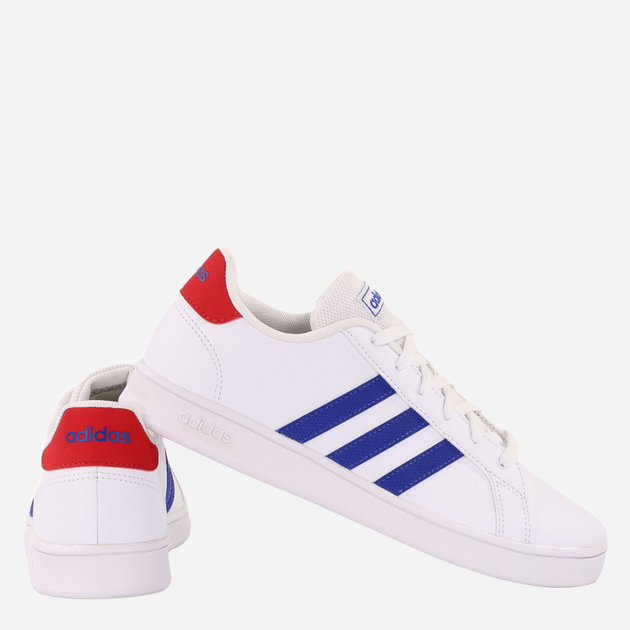 Підліткові кеди для хлопчика adidas Grand Court K GX5742 40 Білі (4065418360630) - зображення 2