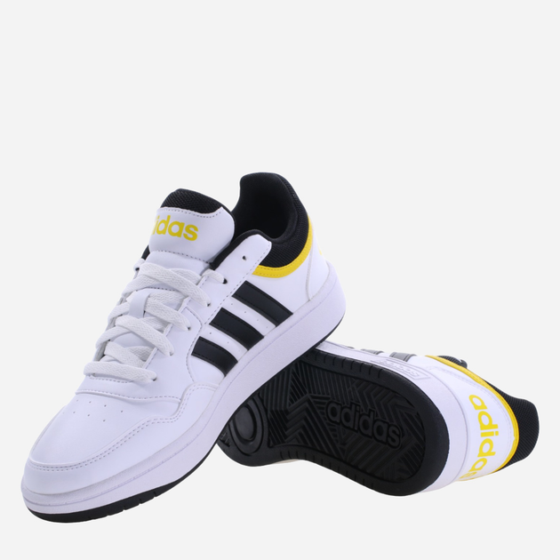 Sneakersy chłopięce adidas Hoops 3.0 K IF2726 38.5 Białe (4066756449889) - obraz 4