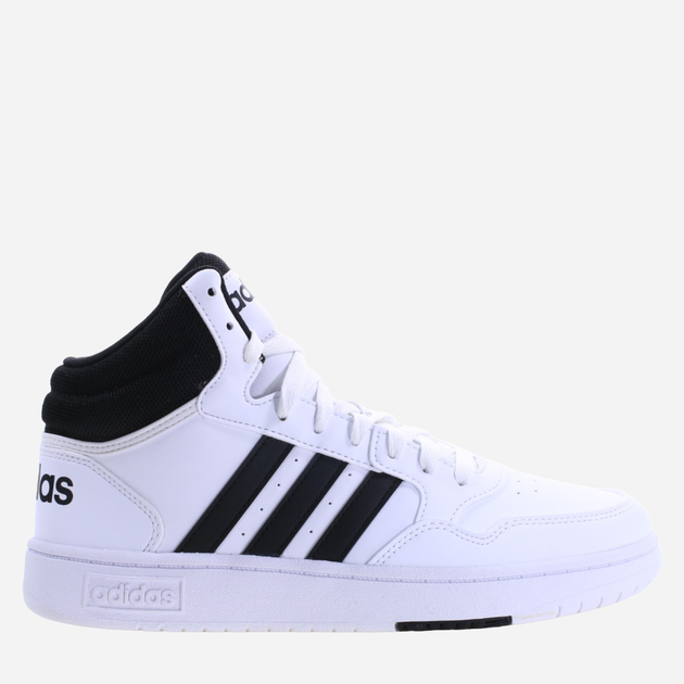 Tenisówki chłopięce adidas hoops 3.0 Mid K IG3715 39.5 Białe (4066759013179) - obraz 1