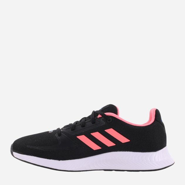 Buty sportowe młodzieżowe dla dziewczynki adidas Runfalcon 2.0 K GX3537 39.5 Czarny/Różowy (4065419295818) - obraz 2