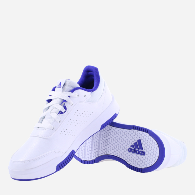 Sneakersy chłopięce adidas Tensaur Sport 2.0 K H06314 38.5 Białe z jasnoniebieskim (4066746166963) - obraz 4