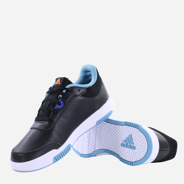 Підліткові кеди для хлопчика adidas Tensaur Sport 2.0 K H06361 40 Чорні з різнокольоровим (4066748729999) - зображення 4
