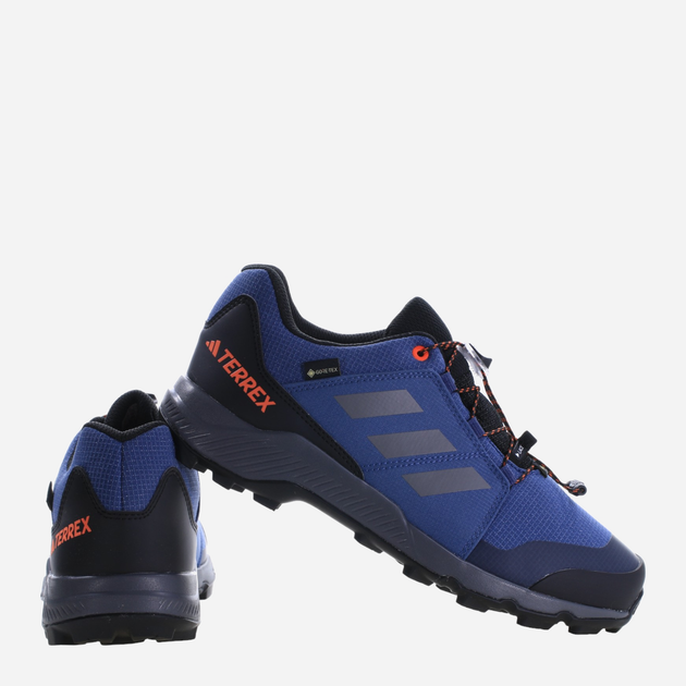 Підліткові трекінгові кросівки для хлопчика Adidas Terrex GTX K IF5705 39.5 Темно-сині (4066761661405) - зображення 3