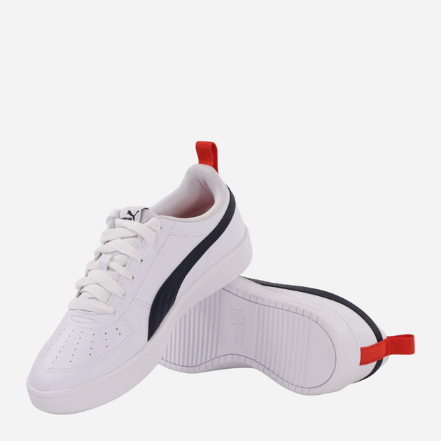 Sneakersy chłopięce Puma Rickie 384311-09 38.5 Białe (4065449327794) - obraz 3
