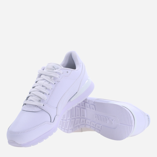 Buty sportowe młodzieżowe dla dziewczynki Puma ST Runner v3 L Jr 384904-02 35.5 Białe (4064536370972) - obraz 4
