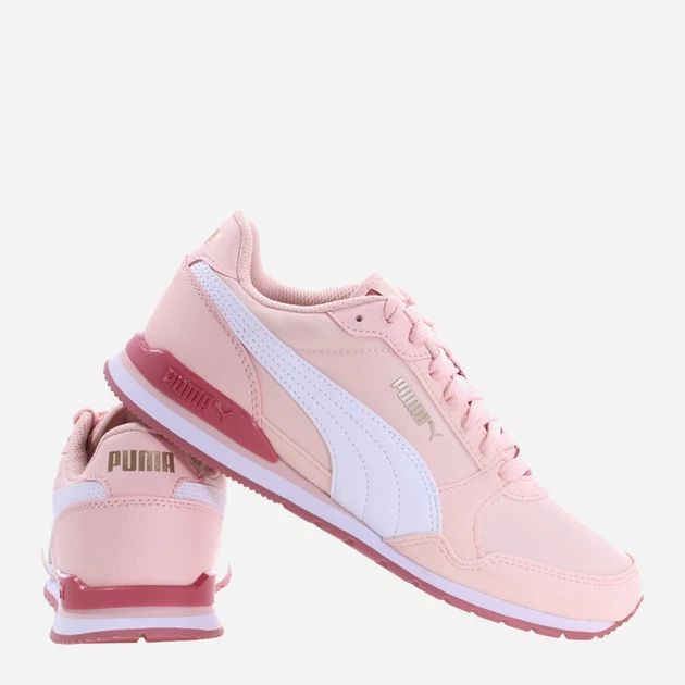 Buty sportowe młodzieżowe dla dziewczynki Puma ST Runner v3 NL Jr 384901-08 39 Bladoróżowe (4065452686680) - obraz 3