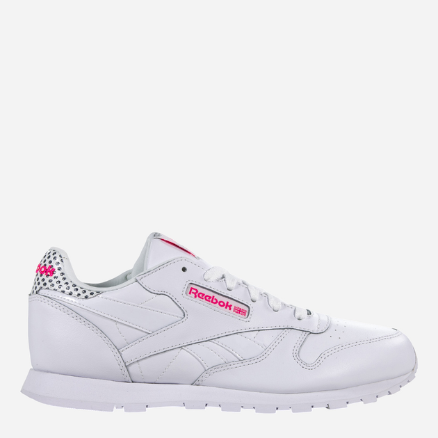 Дитячі кросівки для дівчинки Reebok CL Leather GirL SQU CM9137 34.5 Білі (4058028121050) - зображення 1