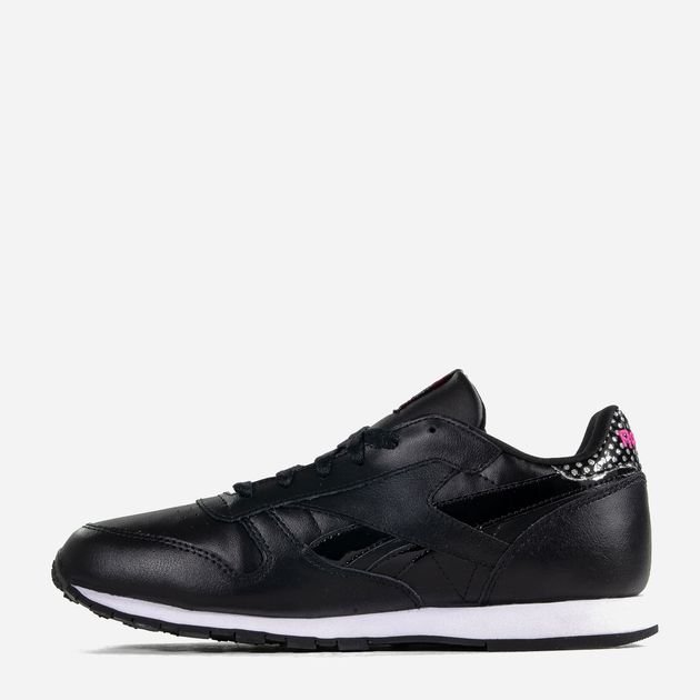 Підліткові кросівки для дівчинки Reebok CL Leather GirL SQU CM9136 36.5 Чорні (4058028020254) - зображення 2