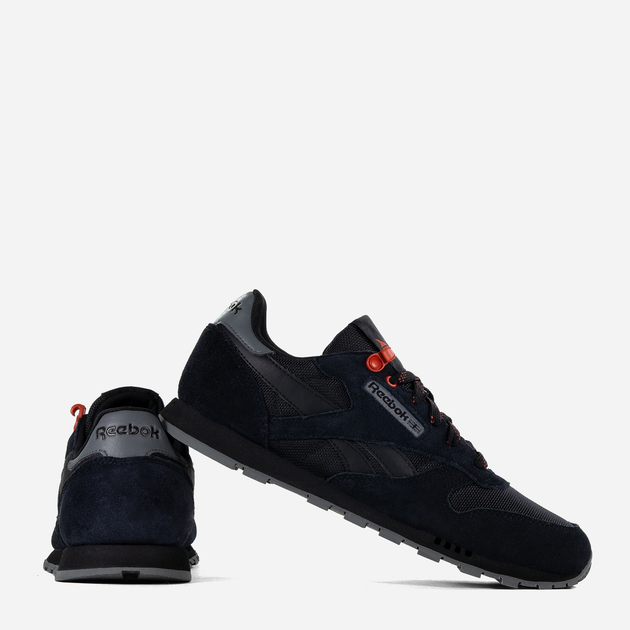 Buty sportowe młodzieżowe chłopięce Reebok Classic Leather CN4705 36.5 Czarne (4060513362930) - obraz 3